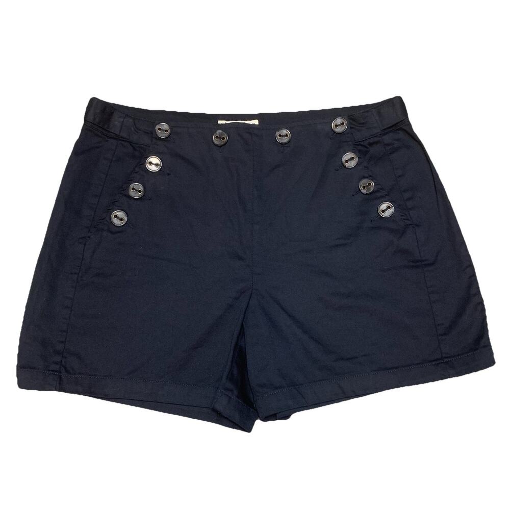 Telluride Clothing Co Navy Sailor Shorts Women’s Size 12 Nautical